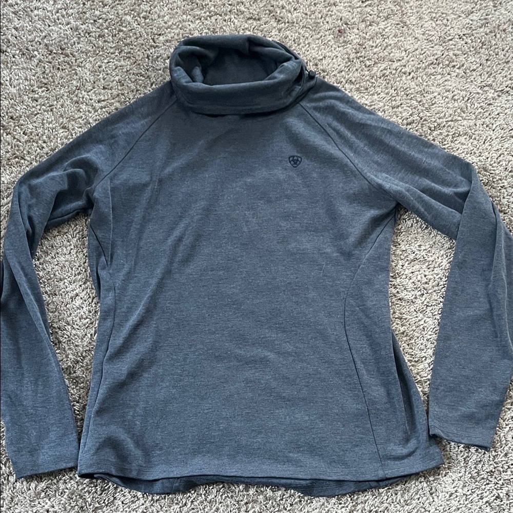 Ariat Tek Charcoal Turtleneck Pullover Sweater